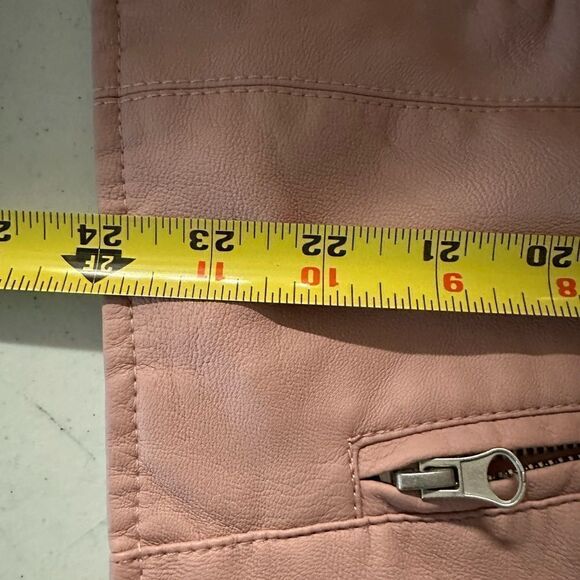 Baccini Faux Leather Jacket - Picture 10 of 10